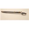 Image 2 : 18AL-67 C.W. OFFICER'S SWORDInscribed Civil War Officer’s sword and  scabbard, marked on right side 