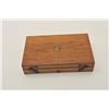 Image 3 : 18AN-9 ORIGINAL OAK BOXOriginal oak box of English style for Colt  1877 with a 3 ½” barrel Storekeep