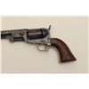 Image 2 : 17HT-1 COLT 1ST MODEL NAVY #1076Colt 1st Model 1851 Navy with wedge over  screw variation remaining 