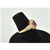 Image 3 : 18PRS-13 SAPPHIRE RINGOne ladies ring in 14k yellow gold set with  purple sapphire weighing approx 1