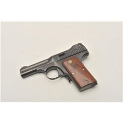 18BX-1 S&W MDL 35Smith & Wesson Model 35 semi-auto pistol in  .35 caliber, S/N 7353. This pistol is 