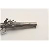 Image 4 : 18AR-63 FRENCH F/L DOUBLEFrench flintlock double SxS pistol,  approximately 12” overall with 6.5” ba