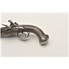 Image 8 : 18AR-63 FRENCH F/L DOUBLEFrench flintlock double SxS pistol,  approximately 12” overall with 6.5” ba