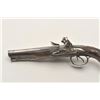Image 9 : 18AR-63 FRENCH F/L DOUBLEFrench flintlock double SxS pistol,  approximately 12” overall with 6.5” ba