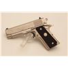 Image 1 : 18BM-27 COLT OFF. ACPColt Officers Model Series 80, .45 ACP,  #FA17284, satin nickel finish, 3 1/2" 