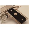 Image 3 : 18BM-27 COLT OFF. ACPColt Officers Model Series 80, .45 ACP,  #FA17284, satin nickel finish, 3 1/2" 