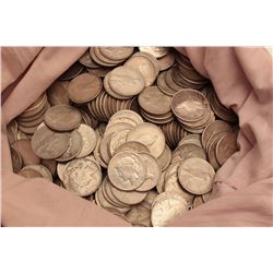 18BZ-1 COIN LOT500 U.S. Silver dollars mostly piece dollars  dated 1922-23. In circulated condition.