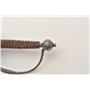 Image 8 : 18AR-77 SMALL SWORDEarly 18th century small sword with finely  pierced guard, triangular collesmard 