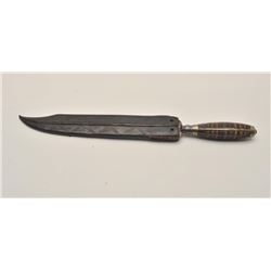 18AR-80 ITALIAN DAGGERItalian 18th Century dagger with leather  sheath, approximately 16” overall wi