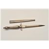 Image 4 : 18AR-93 FABRICADO TOLEDOFabricado Toledo dagger with matching metal  sheath, etched and gilt; approx