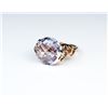 Image 2 : 18CAI-60 AMETHYST RINGNice checkerboard cut Amethyst ring weighing  approx. 10.00 carats set in 14 k