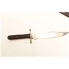 Image 5 : 18CA-10 CLIPPED POINT BOWIEClipped point bowie knife with blade marked  “A.C. & Co” with stag horn g