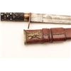 Image 2 : 18CA-9 DAGGER19th to early 20th century dagger cut from  basket hilt blade with insignia of St.  And