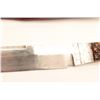 Image 2 : 18CA-12 CLIPPED POINT GUARDLESS BOWIEClipped point guard less bowie knife by  George Wostenholm Shef