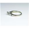Image 3 : 185CAI-75 DIAMOND RINGHigh quality Diamond ring set with a center  Princess cut Diamond weighing app