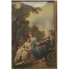 Image 3 : 18CA-339 2 MINIATURE PAINTINGSLot of 2 miniature paintings in ornate  frames. Signed lower right “Re