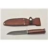 18CA-304 L71-SEABEE MRK SHEATH KNIFE“Western, U.S.A., L71-Seabee” marked sheath  knife with Navy emb