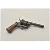 Image 5 : 18CA-309 BELGIAN PINFIREBelgian pinfire 7mm revolver circa 1860-70’s.  Measures 8” overall with a 3 