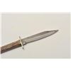 Image 3 : 18CA-315 CLIP POINT BELT SIZE KNIFEClip point belt size knife with stag grip  marked ____ Razor Co.,
