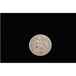 17HD-110 1840 HALF DOLLAR1840 seated liberty VF-35 estimated grade.  Soft details. Toned. Not profes