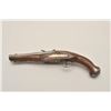 Image 1 : 18AR-41 FRENCH FLINTLCOKFrench 18th century flintlock pistol with  silver mounts circa 1750-1780. Me