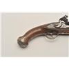 Image 7 : 18AR-41 FRENCH FLINTLCOKFrench 18th century flintlock pistol with  silver mounts circa 1750-1780. Me