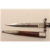 Image 2 : 18AR-82 TOLEDO DAGGERFab. De Toledo 1882 dagger in 17th century  style with finely etched blade and 