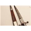 Image 3 : 18AR-82 TOLEDO DAGGERFab. De Toledo 1882 dagger in 17th century  style with finely etched blade and 