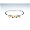 Image 1 : 18CAI-72 TIGERS EYE BANGLENice bangle featuring Tigers Eye inlay stones  set in Sterling silver. Est