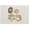 Image 1 : 18CA-324 4 PRE WAR & EARLIER BADGESLot of 4 authentic Pre-War and earlier badges  as described: 1. P