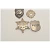 Image 3 : 18CA-324 4 PRE WAR & EARLIER BADGESLot of 4 authentic Pre-War and earlier badges  as described: 1. P
