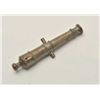 Image 1 : EVE-406 CAST BRASS MINIATURE CANNONCast brass miniature cannon barrel only  inscribed “Relic of Roya