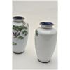 Image 4 : EVE-411 PAIR OF HIGH QUALITY VASESPair of high quality vases probably Japanese.  Silvered on brass r