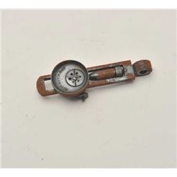 EVE-412 1887 PT'D PEEP SIGHT1887 patented peep sight. Adjust wind and  elevation. New rust on bright