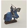 Image 3 : EVE-413 CAST LEAD FIGURE OF KNIGHTCast lead hand painted figure of knight in  armor. Made in Russia.