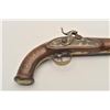 Image 5 : 18AR-62 GOZE A METZ PERCGermanic flintlock pistol converted to  percussion and signed in gold on the