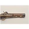 Image 6 : 18AR-62 GOZE A METZ PERCGermanic flintlock pistol converted to  percussion and signed in gold on the