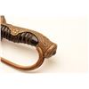 Image 4 : 18CA-335 JAPANESE D GUARD OFF. SWORDJapanese D guard officer’s sword with a 33”  blade and 38” overa