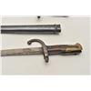 Image 2 : 18CA-336 2 FRENCH BAYONETSLot of 2 French bayonets with scabbards. 1877  and 1887 dated and arsenal 