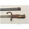 Image 4 : 18CA-336 2 FRENCH BAYONETSLot of 2 French bayonets with scabbards. 1877  and 1887 dated and arsenal 