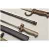 Image 4 : 18CA-337 1878 DATED FRENCH BAYONETLot of bayonets as described. 1. 1878 dated French bayonet with fi