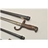 Image 6 : 18CA-337 1878 DATED FRENCH BAYONETLot of bayonets as described. 1. 1878 dated French bayonet with fi