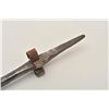Image 2 : EVE-423 EARLY EUROPEAN HAND TONGED STAKEEarly European hand forged stake measuring  12” long. Old co