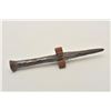 Image 3 : EVE-423 EARLY EUROPEAN HAND TONGED STAKEEarly European hand forged stake measuring  12” long. Old co