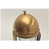 Image 2 : 18CA-350 BRASS PROP HELMETUnmarked brass prop helmet in Roman style  made for Ben Hur movie. Some de