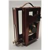 Image 6 : 18AL-82 CONLEY CAMERAVintage Conley large format professional  camera with case, wood folding stand,
