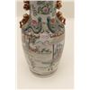 Image 1 : 17FU-4 ANTIQUE CHINESE FLOOR VASELarge antique Chinese floor vase,  approximately 27” in height, ver