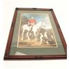 Image 4 : 17FU-10 2 PICTURES COLONIAL FRAMED CIRCA 1980sTwo beautifully framed and matted color  prints (ca.19