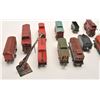 Image 6 : 17FU-24 TIN TRAINS 1930-1940 LIONEL/AMER. FLYERLot of 12 old toy train cars, ca. 1930s-40s,   by Lio