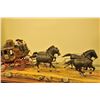 Image 1 : 18AP-75 LARGE STAGE COACHUnusually large finely constructed wood  carved Overland Stage Line Coach w
